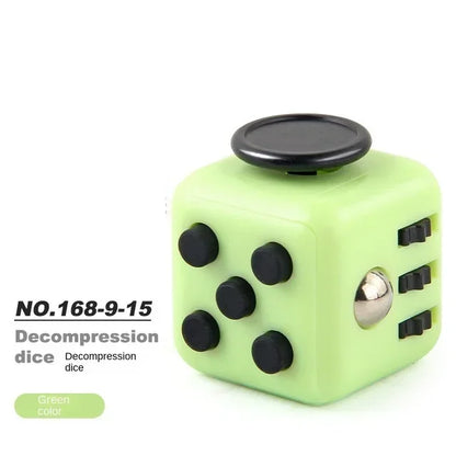 Dadi Di Decompressione Fidget Monocolore Per Sollievo Dallo Stress Rilascio Ansia Adulti E Bambini