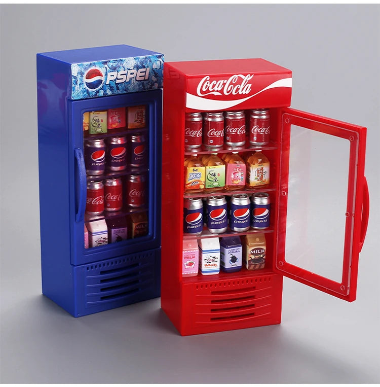 Frigorifero Decorativo Mini A Forma Di Cola Per Auto Radiocomandata 1/10 Modelli Axial SCX10 TRX4 Defender