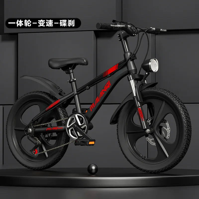 Bicicletta Per Bambini E Ragazzi Da Sei A Quindici Anni Con Cambio Di Velocità Ammortizzatori E Freni A Disco