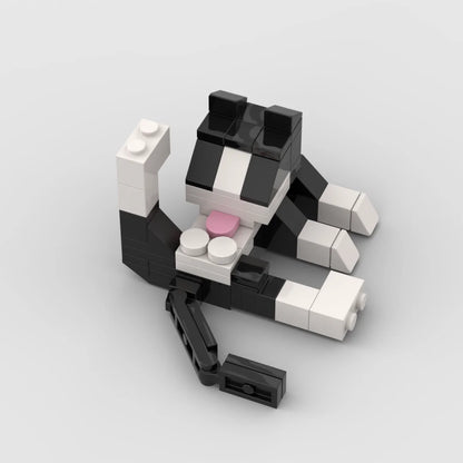 Kit Blocchi di Costruzione Animali 62 Pezzi MOC Giocattolo Educativo per Bambini Piccoli