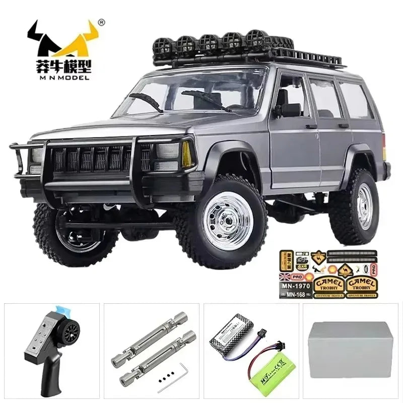 MN82S MN82 Toyota Rc 4x4 Rc CAR 2.4g 1/12 Full Scale Off-road telecomando RC Crawler CAR ragazzo telecomando auto giocattolo regalo