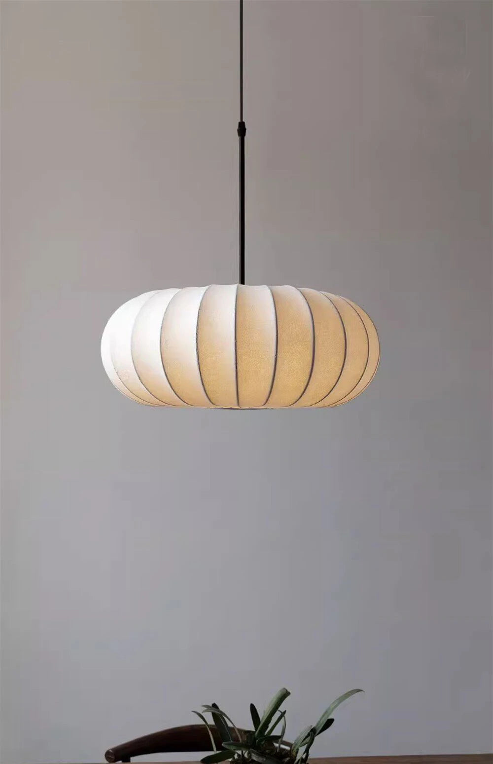Lampadario Wabi Sabi Giapponese In Seta Bianca Per Ristorante Studio Soggiorno Cucina Moderno
