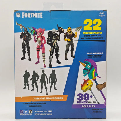 Figura Collezione Fortnite Premium Action Figure Raptor Black Knight Skull Trooper Cuddle Team Leader MogulMaster