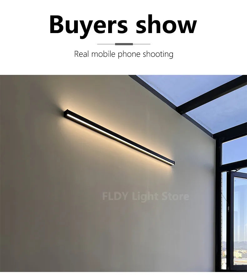 Lampada Da Parete Impermeabile Esterni Led Luce Giardino Recinzione Balcone Cancello Design Moderno