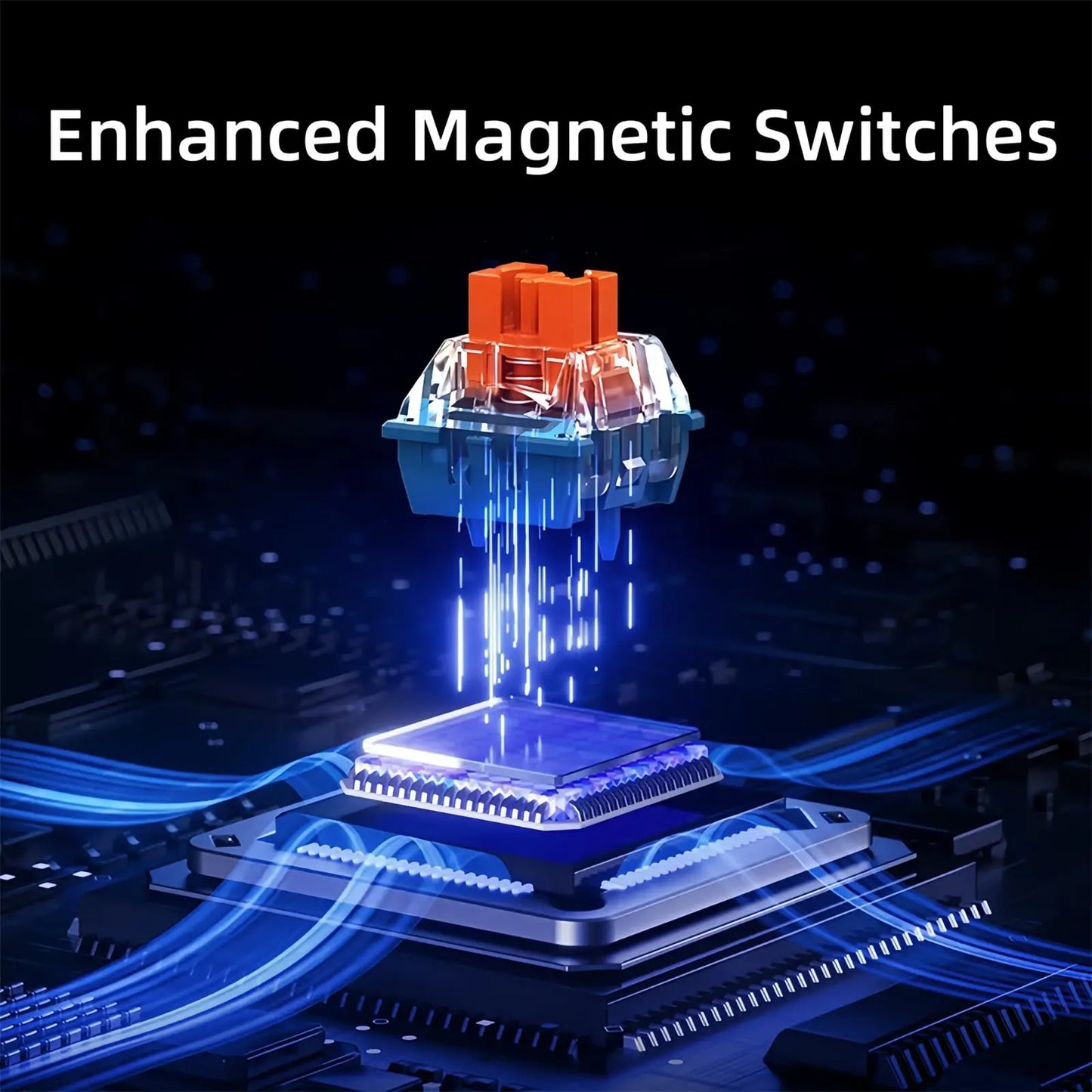 Mchose Ace 68 Tastiera Meccanica Con Interruttore Hall Magnetico Trigger Rapido Programmabile RGB 8K Hz