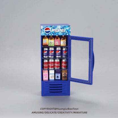 Frigorifero Decorativo Mini A Forma Di Cola Per Auto Radiocomandata 1/10 Modelli Axial SCX10 TRX4 Defender