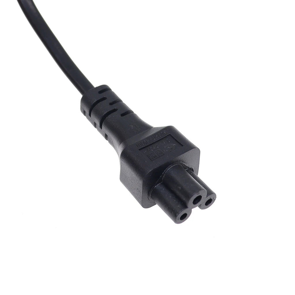Cavo adattatore di alimentazione europeo Cavo da 30 cm Spina UE 2 pin maschio a IEC 320 C5 per alimentatore per notebook