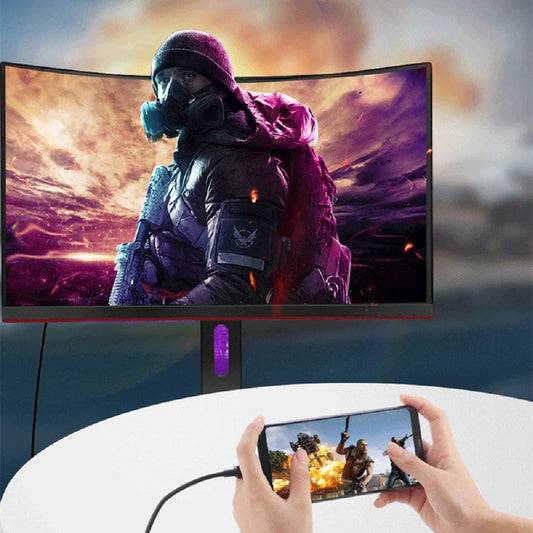 Cavo USB C A HDMI Adattatore 4K 60Hz Per PC Laptop MacBook Air TV Compatibile Universale