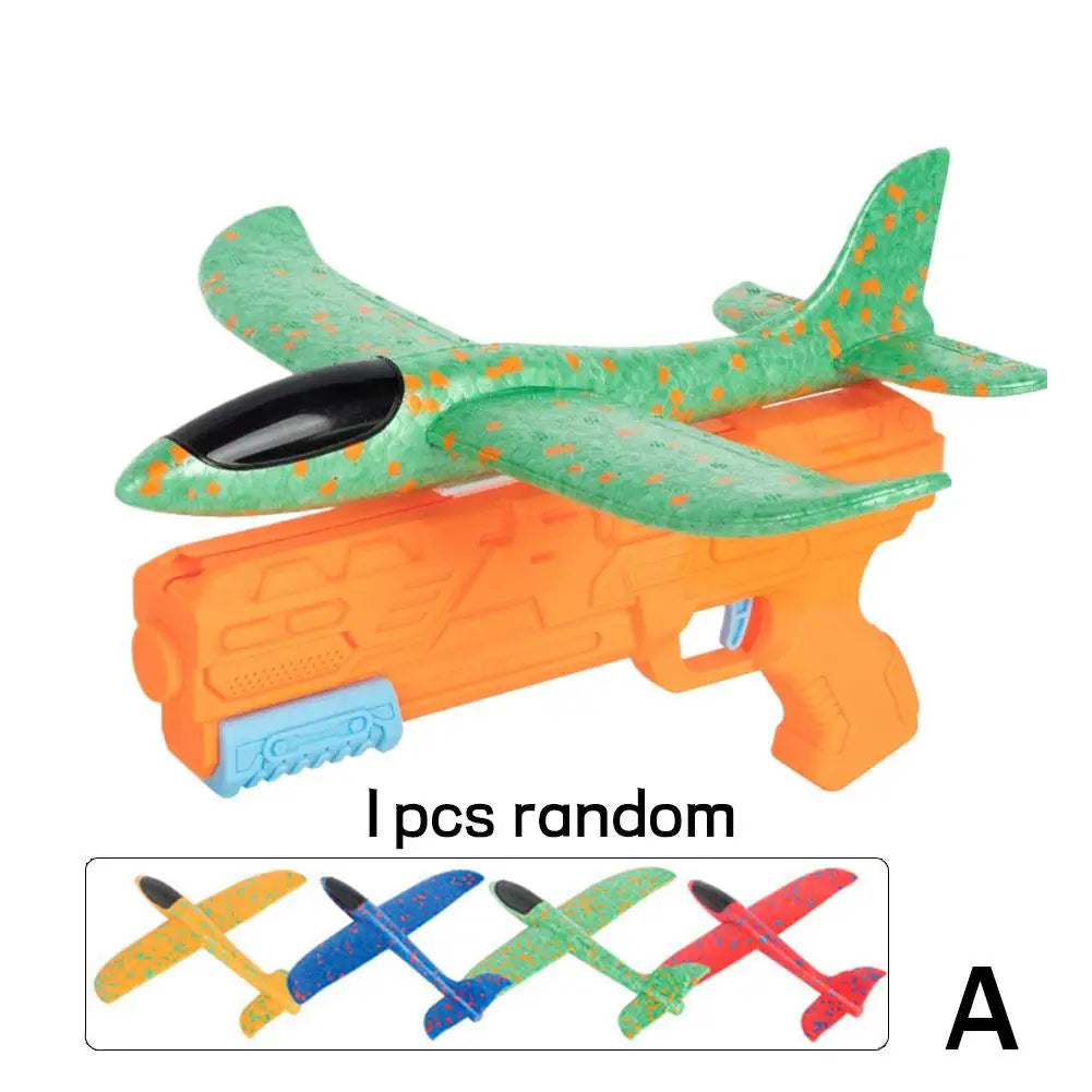 Aliante In Schiuma Per Bambini, Aereo Volante Da Lanciare All'Aperto, Gioco Da Esterni Sicuro