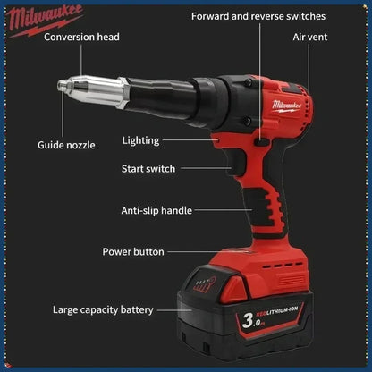 Milwaukee Kit Utensili 18V Trapano Avvitatore Percussione Smerigliatrice Angolare Sega Circolare Brushless