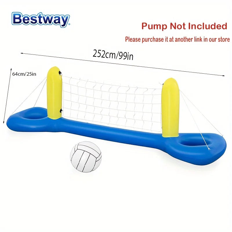 Set Da Nuoto Gonfiabile Bestway Per Basket Piscina Galleggiante Con Palloncino Acqua Gioco
