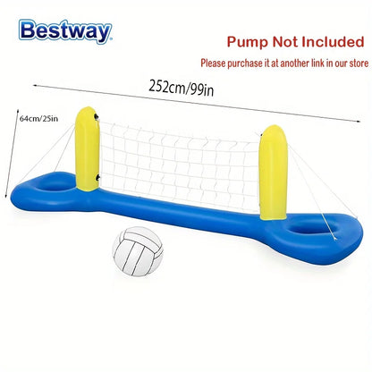 Set Da Nuoto Gonfiabile Bestway Per Basket Piscina Galleggiante Con Palloncino Acqua Gioco