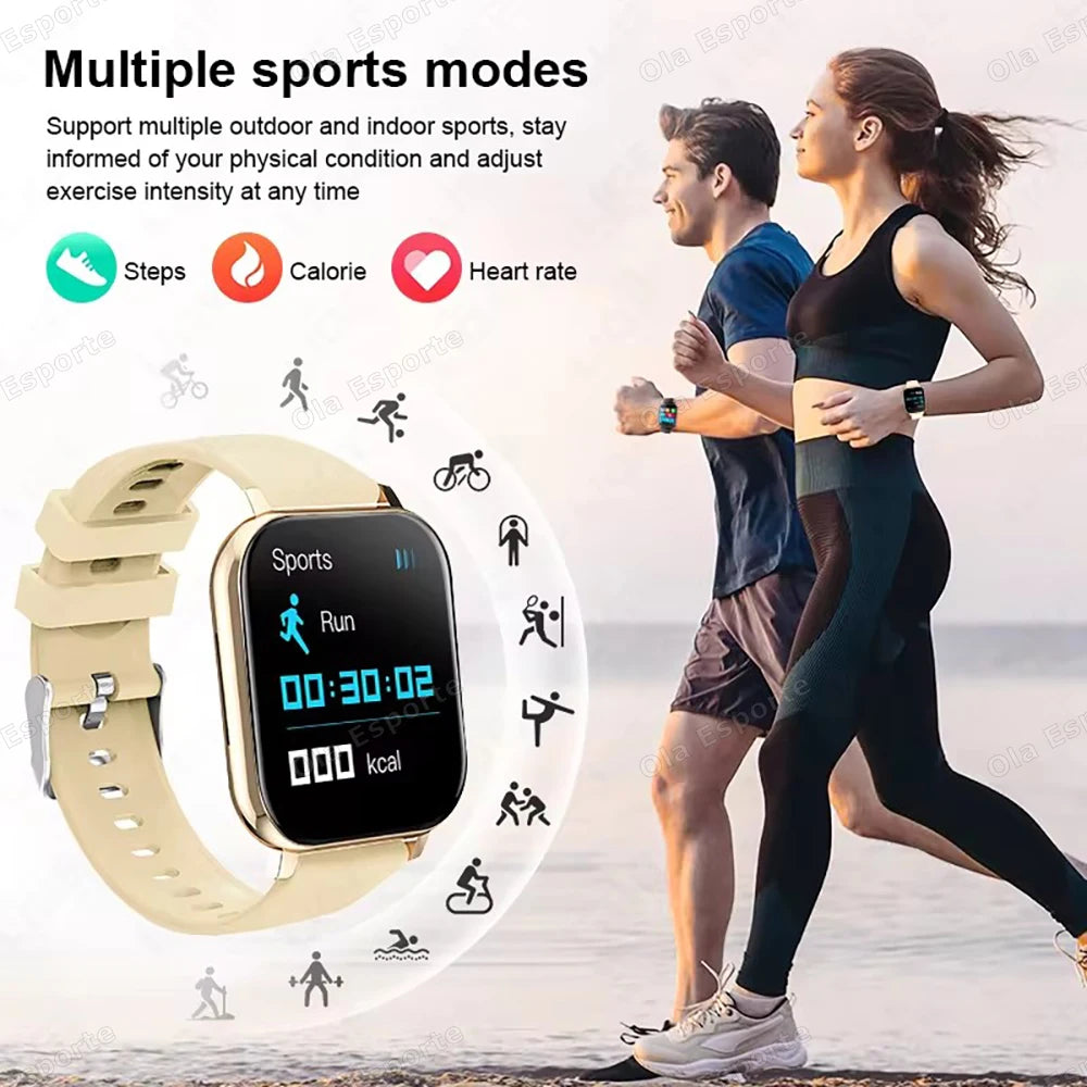 20226 Nuovo smartwatch da 1,83 pollici Notifiche di chiamata Monitoraggio del sonno Monitoraggio dell'attività Smart Watch compatibile con Android e iOS