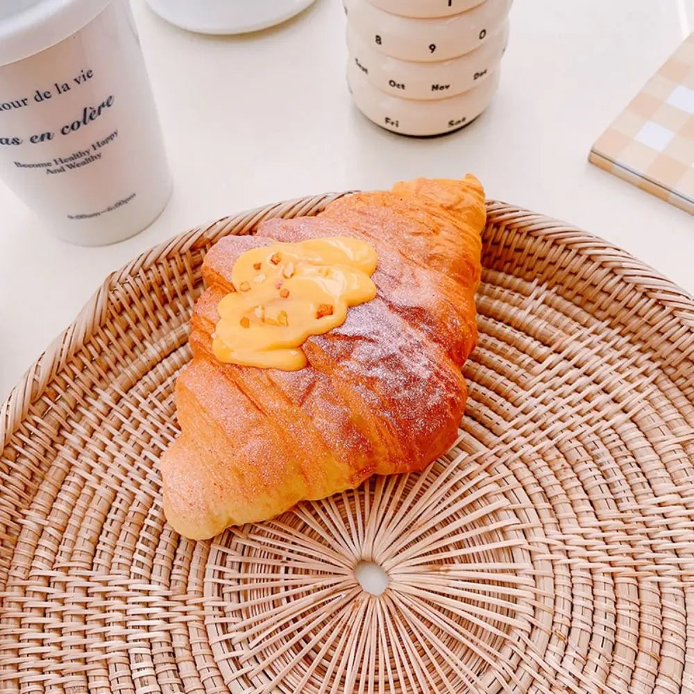 Simulazione Pane Tostato Squishy Giocattoli Ciambelle Lento Aumento Rimbalzo Spremere Giocattolo Antistress Giocattoli per Bambini Adulti Desktop Decor