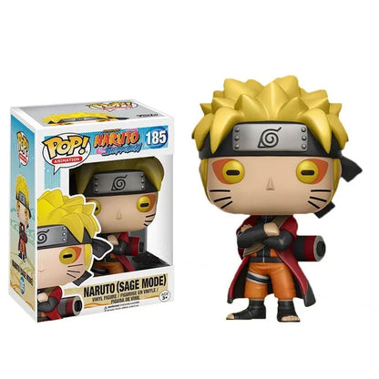 Funko Pop Naruto Uzumaki Sasuke Uchiha Con Kyuubi Figura Pvc 10 Cm Collezione Paese Del Fuoco Edizione