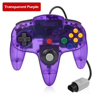 Gamepad cablato a 8 colori per console N64 Joypad Control per N64 Joystick classico Console di gioco retrò Accessori per gamepad