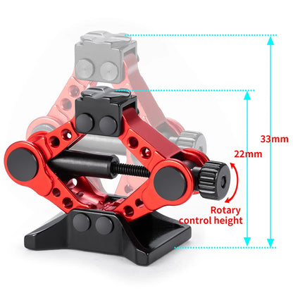 Decorazione Auto RC Mini Jack Stand Con Gancio Rimorchio E Rete Per Bagagli 1 18 E 1 24 Scale