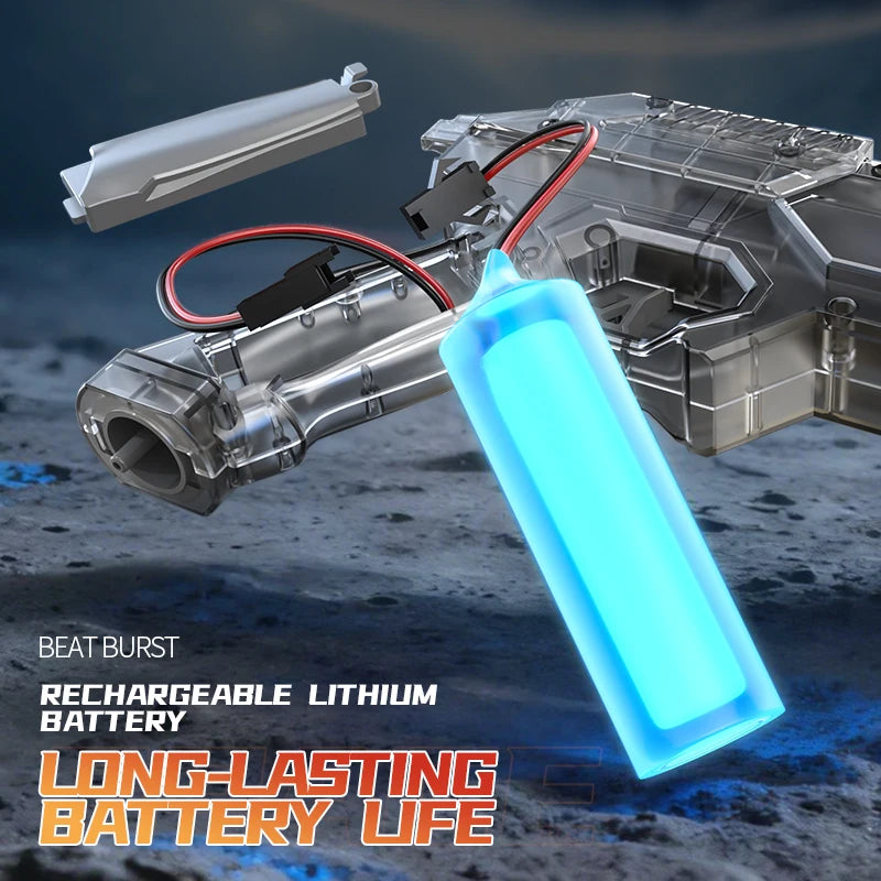 Pistola Ad Acqua Elettrica Potente Per Esterni Blaster Acqua Spruzzi Per Spiaggia E Giochi Estivi