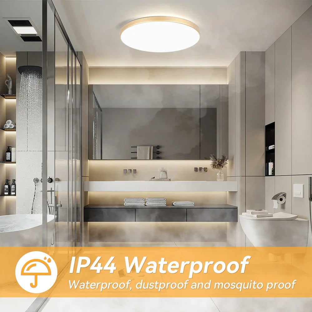 Plafoniera LED Da Soffitto 18W-50W 220V, Illuminazione Moderna Per Soggiorno E Decorazione Casa