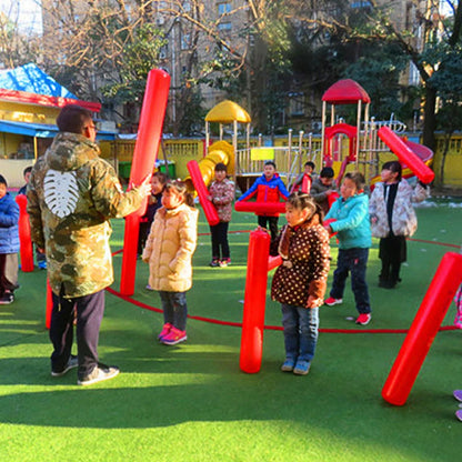 Set Di 4 Bastoncini Gonfiabili Per Giochi All'Aperto Divertimento Per Feste Carnevale