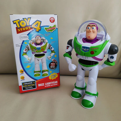 Nuovo disponibile Toy Story Buzz Lightyear Robot da passeggio elettrico bambola Action Figure Pixar modello giocattolo adatto per regalo di compleanno per bambini