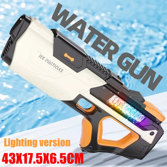 Pistola Ad Acqua Elettrica Per Bambini Esterni Giochi Estivi Spiaggia Battaglie Fantasia 12 Anni