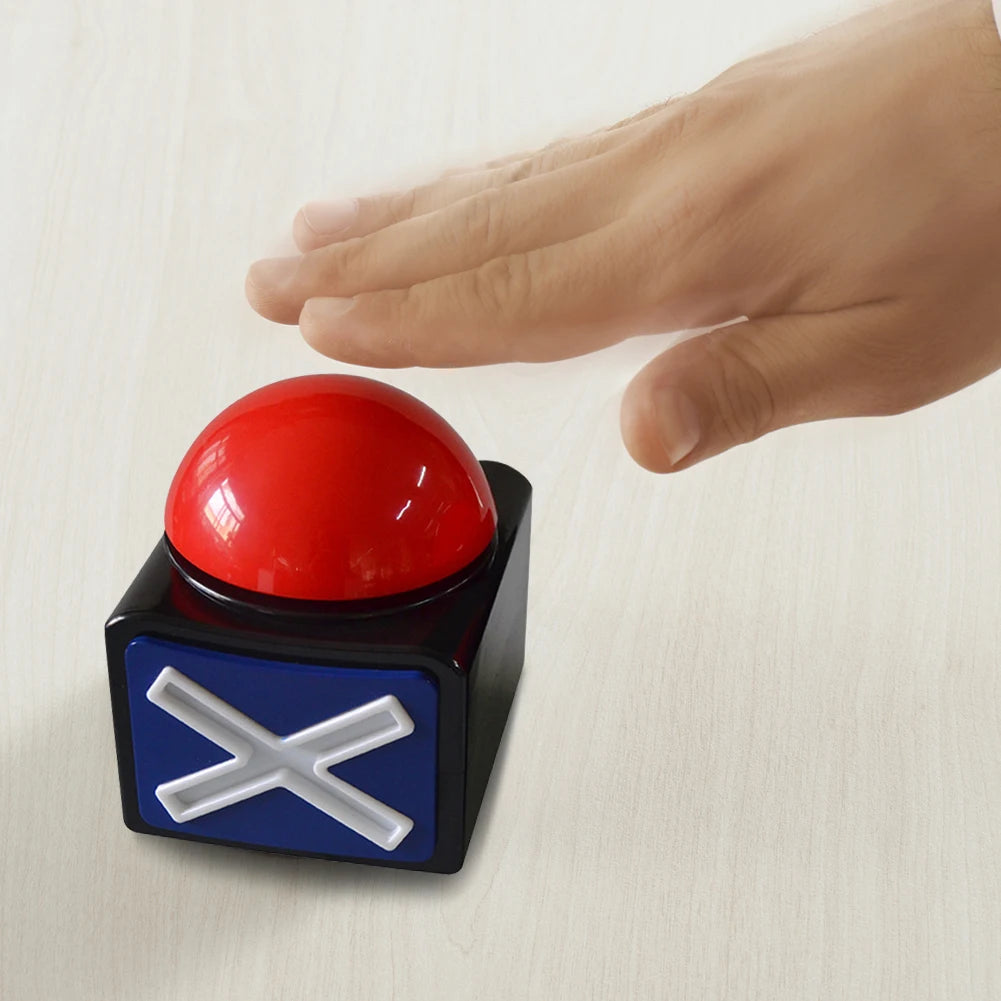 Set di 5 Cicalini di Risposta Educativi per Giochi Interattivi e Quiz e Attività in Famiglia