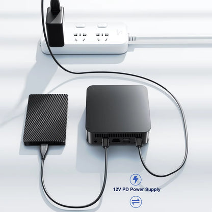 NUOVO MINI PC Computer Windows 11 Intel Core i7-8550U 16GB/32GB RAM 1TB/2TB SSD Mini PC da gioco Desktop Computer Supporta 4K HD