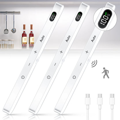 Lampada Da Armadio Con Sensore Di Movimento E Batteria Ricaricabile Barra Luminosa Touch Da 60 Led Per Luce Notturna