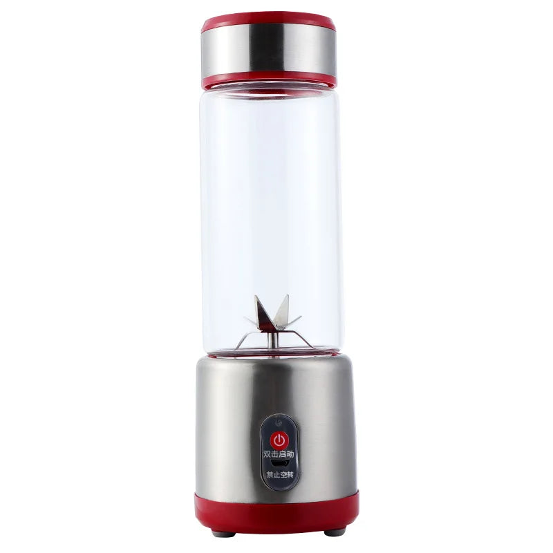 Spremiagrumi Elettrico USB Ricaricabile Multifunzionale Frullatore Estrattore di Succo