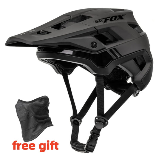 Casco Da Bicicletta Batfox Speedframe MTB Leggero Con Certificazione CE Aerodinamico E Protezione Affidabile