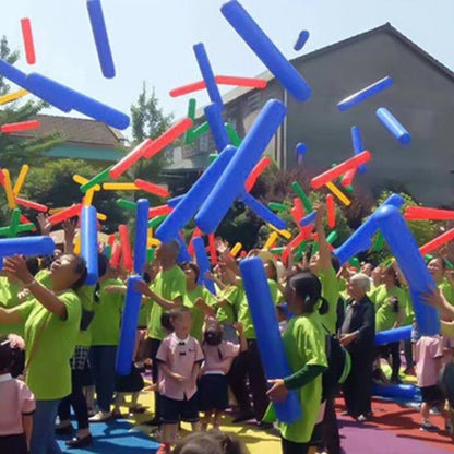 Set Di 4 Bastoncini Gonfiabili Per Giochi All'Aperto Divertimento Per Feste Carnevale