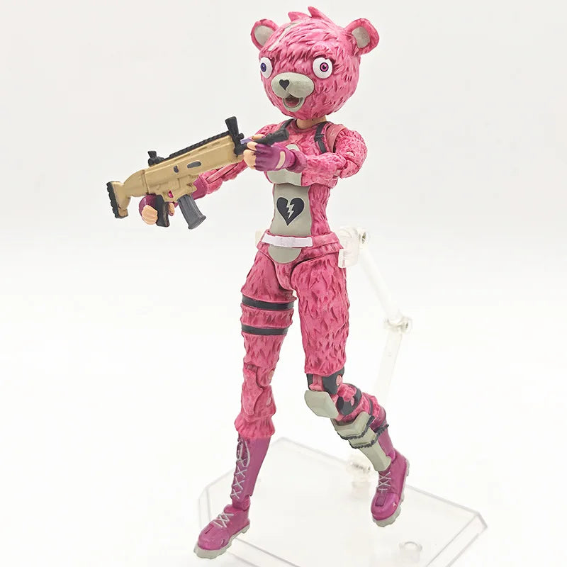 Figura Collezione Fortnite Premium Action Figure Raptor Black Knight Skull Trooper Cuddle Team Leader MogulMaster