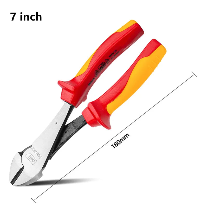 Set Cacciaviti Isolati VDE Deli Per Elettricista Con Testa Phillips A Taglio Magnetico