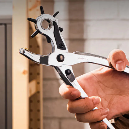 Pinza multifunzione per cintura in pelle, pinza per punzonatrice, per occhielli, cinturino per cinturino, pinza per punzonatura per lavorazione della pelle domestica, utensili manuali