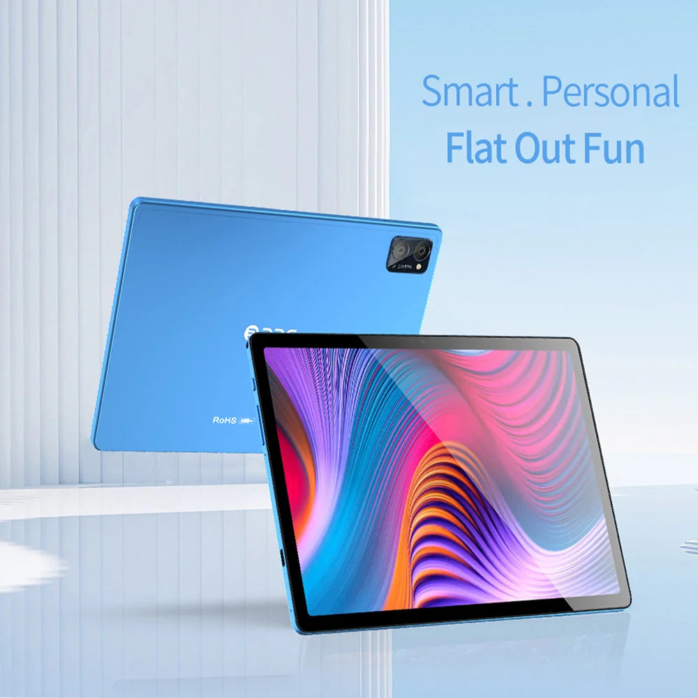 Tablet Android Octa Core 11 Pollici Con 8GB RAM 256GB ROM Dual SIM 5G 8000mAh Con Custodia Tastiera