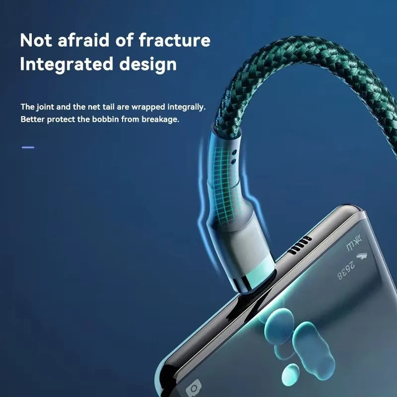 Cavo USB C a USB Type C Da 120W Per Ricarica Rapida PD Compatibile Con Smartphone Qualità Premium
