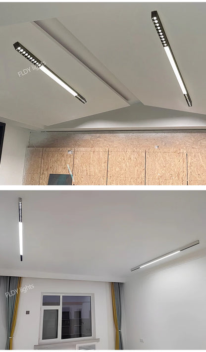 Lampada Da Soffitto A Led Moderna Nordic Nero Per Soggiorno Cucina Ingresso Ufficio