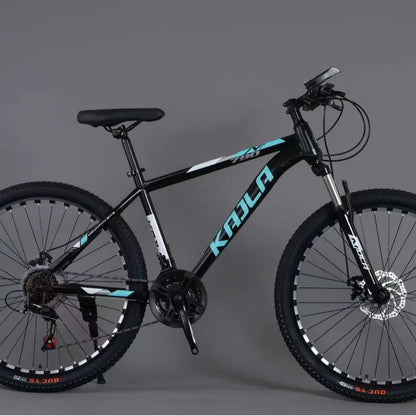 Mountain Bike Per Adulti 26 Pollici Trasmissione A 21 Velocità Telaio In Acciaio Rockbrook