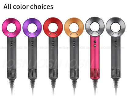 Accessorio Professionale Senza Lame per Asciugacapelli Dyson, Ioni Negativi, Asciugatura Rapida, Potente, per Casa, con Funzione Anti-Crespo, Elettrico