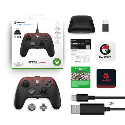 Controller GameSir G7 Pro per Xbox Series X | S, Xbox One X | S, Steam, PC, Telefono Android - Effetto Hall, Base di ricarica, Giroscopio