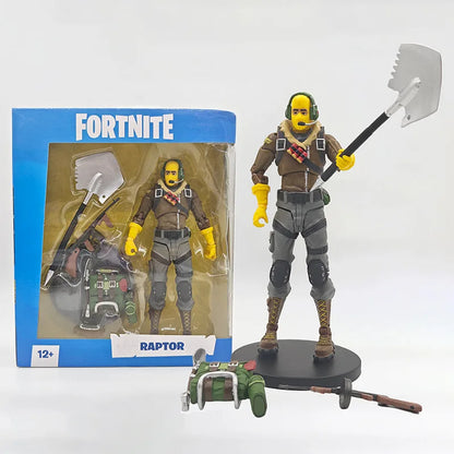 Figura Collezione Fortnite Premium Action Figure Raptor Black Knight Skull Trooper Cuddle Team Leader MogulMaster