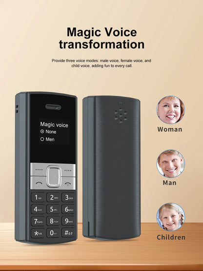 Servo BM150 Telefono Cellulare Mini Due Sim Registrazione Automatica Chiamate Blocco Lista Nera