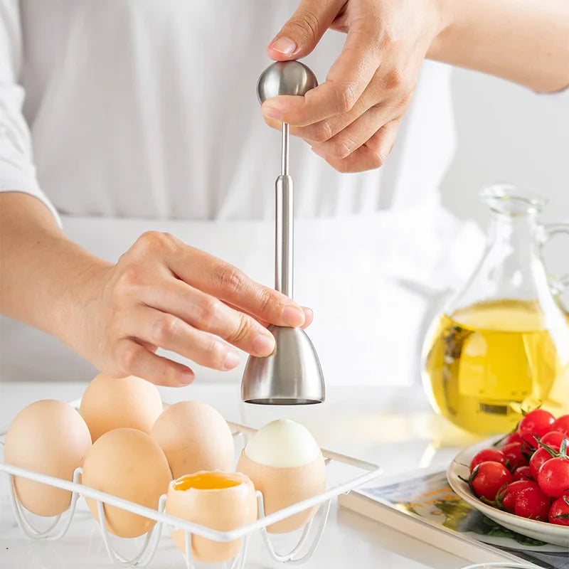 Apriscatole In Acciaio Inossidabile Per Uova, Portabicchieri, Topper Sode, Utensili Da Cucina