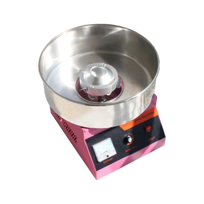 Macchina Elettrica per Zucchero Filato in Acciaio Inox 500W per Uso Domestico e Feste