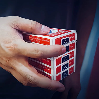 Mazzi Di Fuga Rosso Blu Per Magia Da Vicino Set Carte Per Mentalismo Illusioni Professionale