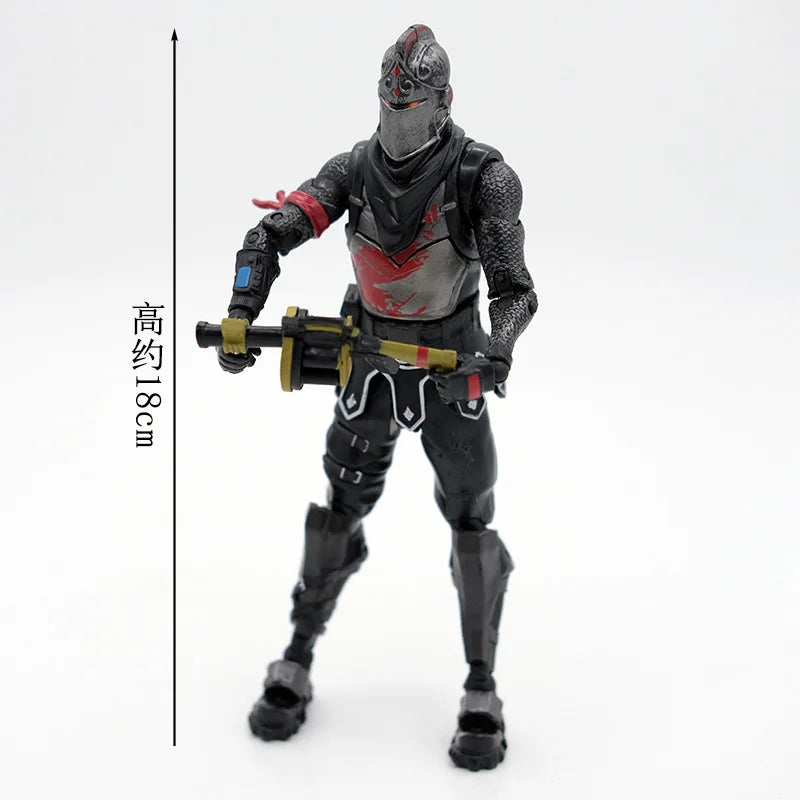 Figura Collezione Fortnite Premium Action Figure Raptor Black Knight Skull Trooper Cuddle Team Leader MogulMaster