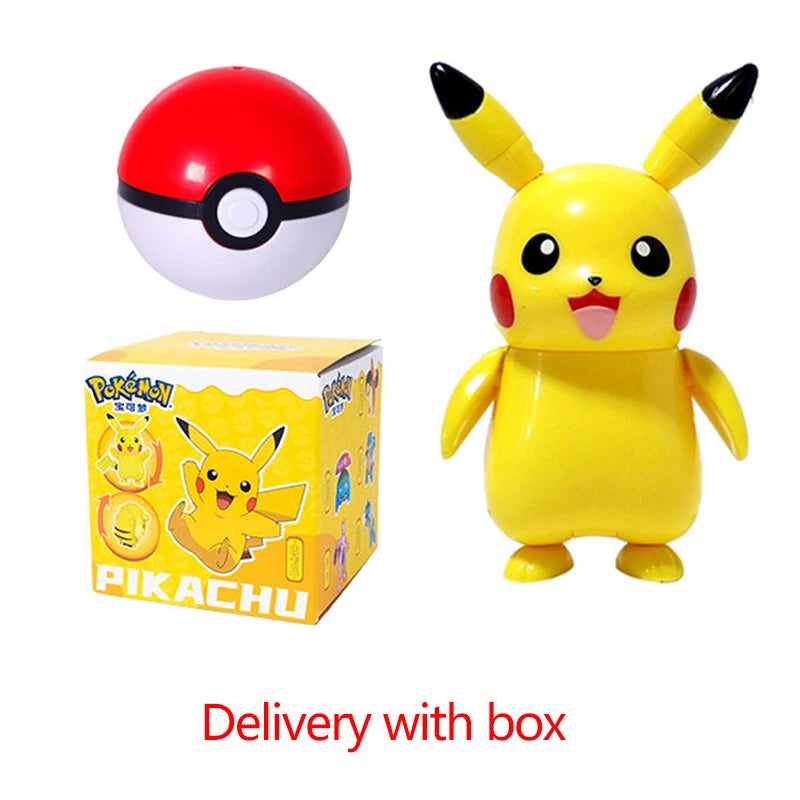 Pokemon Pokeball Figura Palla Pikachu Charizard Mewtwo Mew Eevee Gengar Lapras Blastoise Venusaur Gyarados Giocattolo Educativo Per Bambini