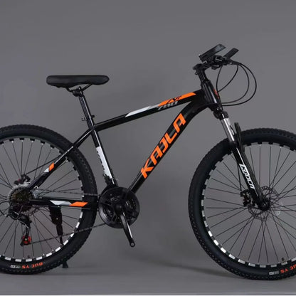 Mountain Bike Per Adulti 26 Pollici Trasmissione A 21 Velocità Telaio In Acciaio Rockbrook