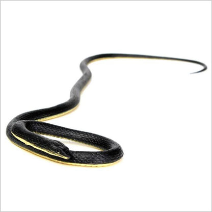Serpente Giocattolo In Gomma Morbida 130 Cm Realistico Per Scherzi Esterni Da Giardino